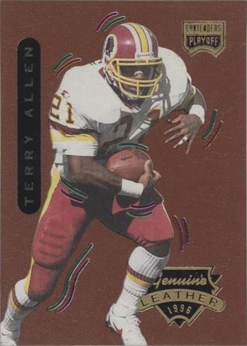 1996 Playoff Contenders Leather Terry Allen #9