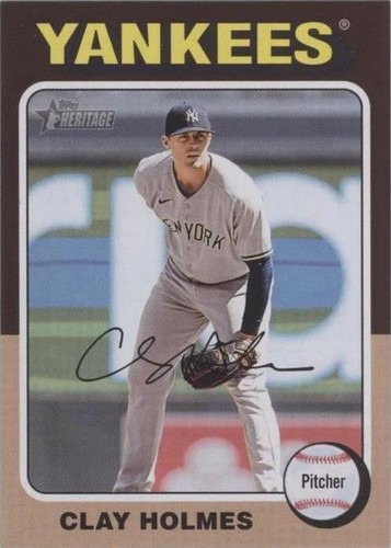 2024 Topps Heritage - Clay Holmes #115