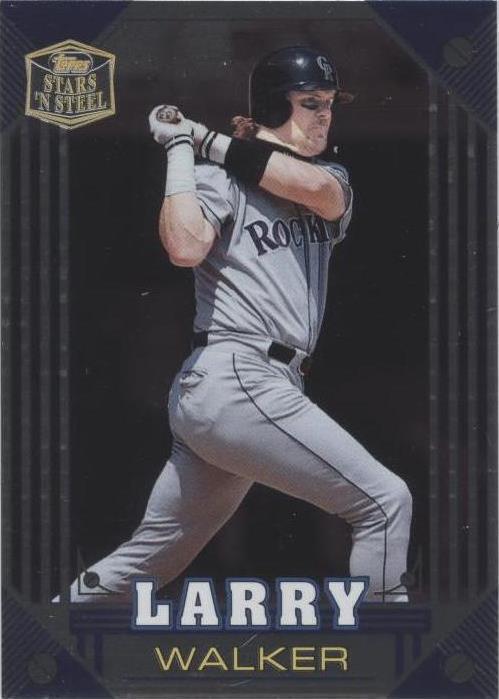 1998 Topps Stars 'n Steel - Larry Walker #43