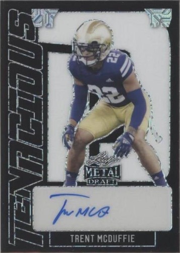 2022 Leaf Metal Draft Trent McDuffie #TD-TM1