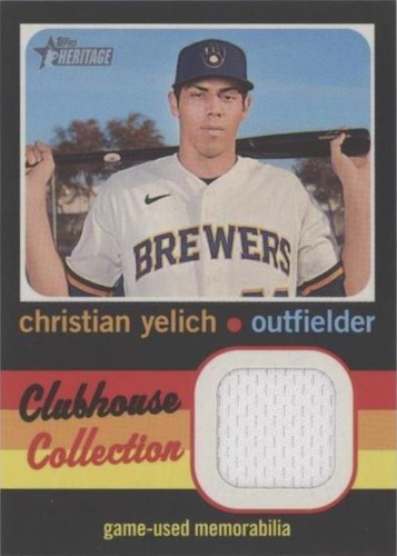 2020 Topps Heritage High Number - Christian Yelich #CCR-CY