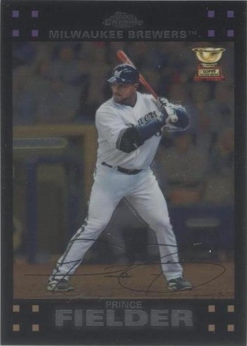 2007 Topps Chrome - Prince Fielder #66