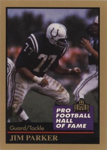 1991 Enor Pro Football Hall of Fame Jim Parker #115