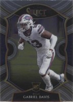 2020 Panini Select Gabriel Davis #82