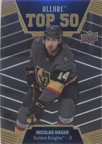 2019-20 Upper Deck Allure - Nicolas Hague #T50-45