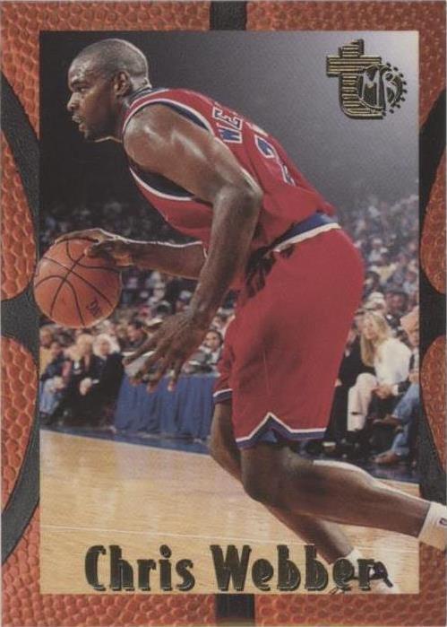 Topps 1994-95 en relieve - Chris Webber #100