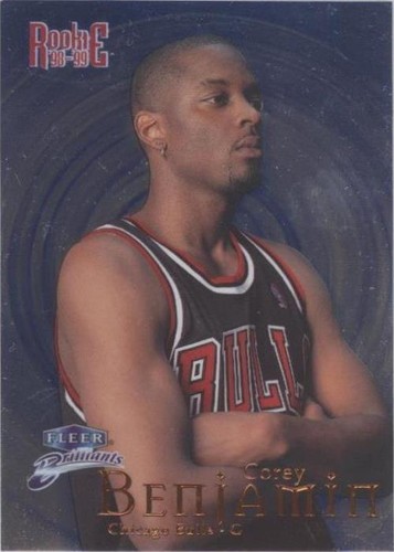 1998-99 Fleer Brilliants - Corey Benjamin #123B