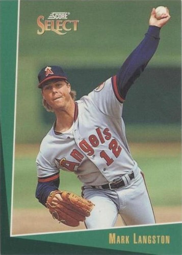 1993 Score Select - Mark Langston #52