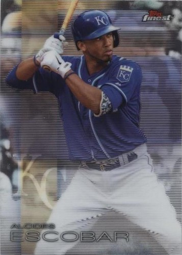 2016 Topps Finest - Alcides Escobar #62