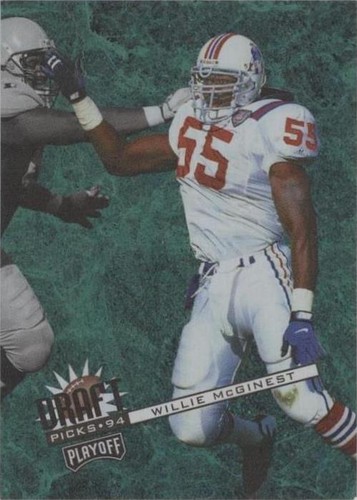1994 Playoff Contenders Willie McGinest #109