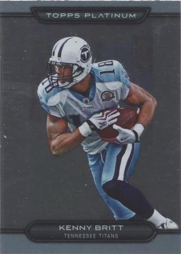 2010 Topps Platinum Kenny Britt #85