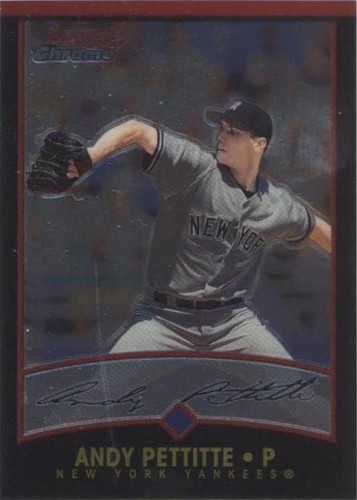 2001 Bowman Chrome - Andy Pettitte #106
