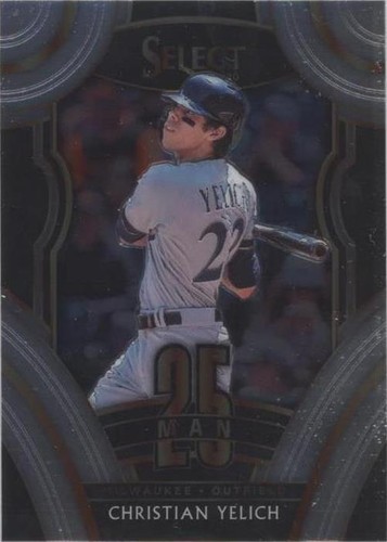 2020 Panini Select - Christian Yelich #25M-RF