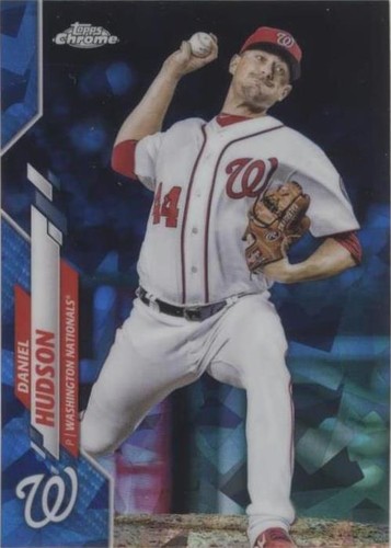 2020 Topps Chrome Update Series Sapphire Edition - Daniel Hudson #U-195