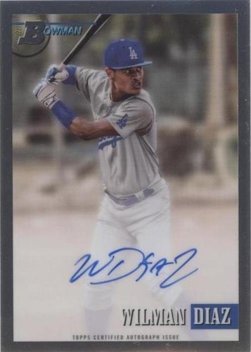 2021 Bowman Heritage - Wilman Diaz #93PA-WD