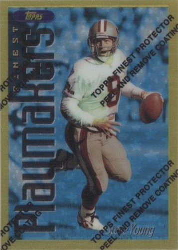 1996 Topps Finest Steve Young #200
