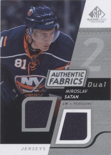 2008-09 SP Game Used Edition - Miroslav Satan #AF-ST