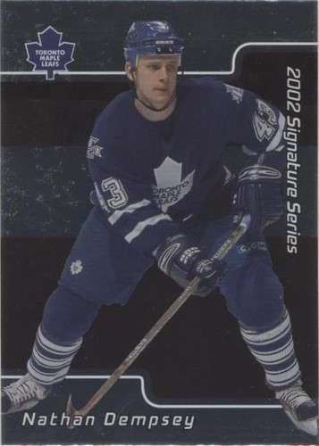 2001-02 In the Game Be A Player Signature Series - Nathan Dempsey #071