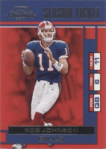2001 Playoff Contenders Rob Johnson #9