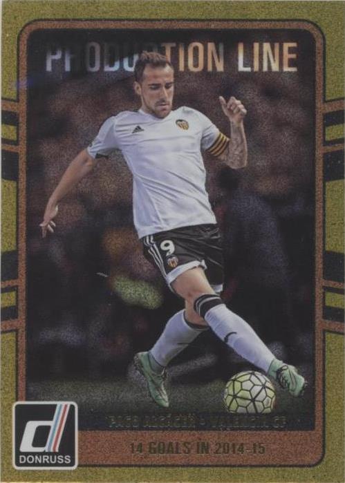 2016-17 Panini Donruss Paco Alcacer #17