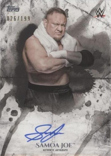 2018 Topps WWE Undisputed - Samoa Joe #UA-SJ