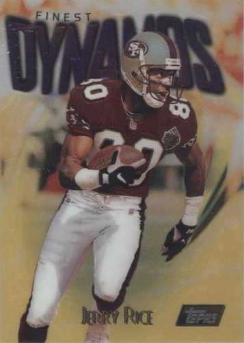 1997 Topps Finest Jerry Rice #171