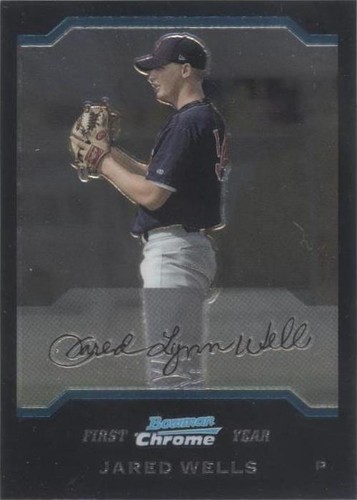 2004 Bowman Chrome - Jared Wells #195