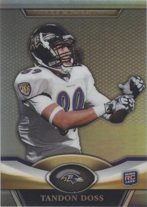 2011 Topps Platinum Tandon Doss #28