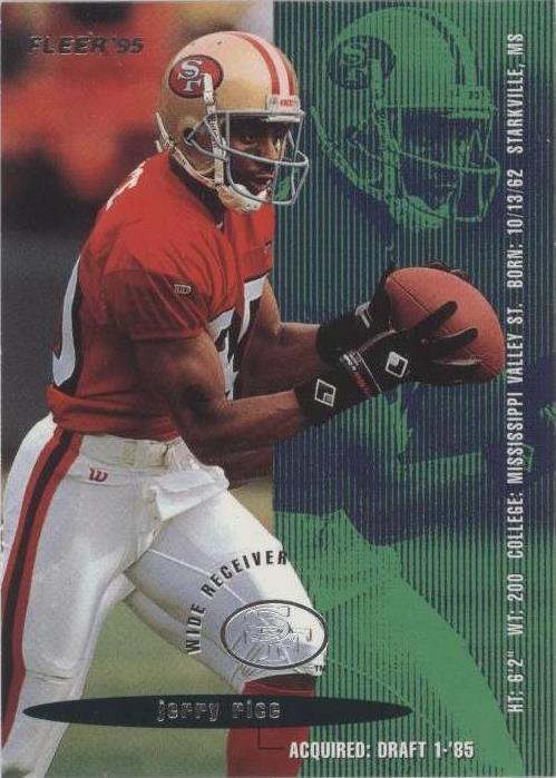 1995 Fleer Jerry Rice #348