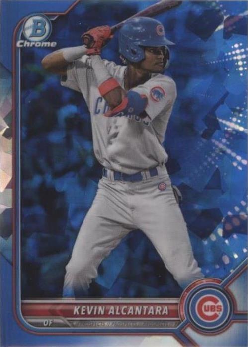 2022 Bowman Chrome Draft Sapphire Edition - Kevin Alcantara #BDC-86