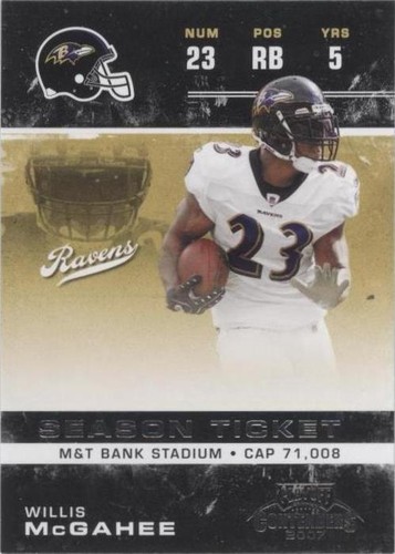 2007 Playoff Contenders Willis McGahee #9
