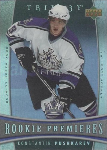 2006-07 Upper Deck Trilogy - Konstantin Pushkarev #116