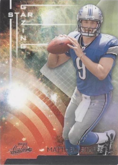 Playoff Absolute Memorabilia 2009 Matthew Stafford #20