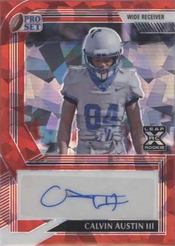 2022 Leaf Pro Set Metal Calvin Austin III #PA-CA1