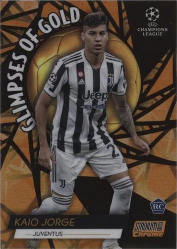 数量限定セール  Topps 2021 Chrome #CA Jorge Kaio /75 Refractor Wave Blue UCL その他