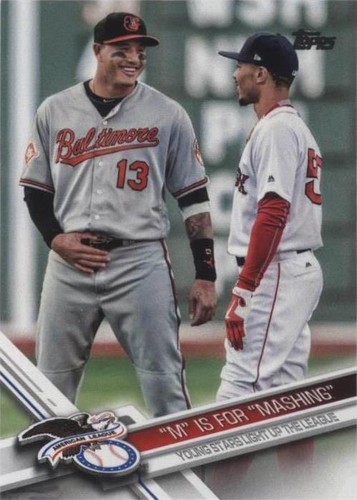 2017 Topps Update Series - Manny Machado Mookie Betts #US115