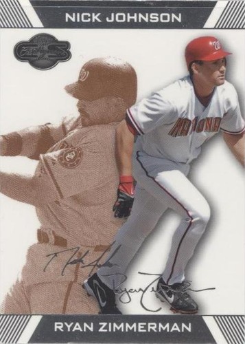 2007 Topps Co-Signers - Nick Johnson Ryan Zimmerman #16