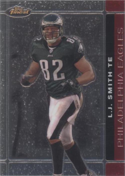 2007 Topps Finest L.J. Smith #90