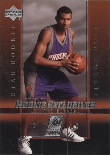 2003-04 Upper Deck Rookie Exclusives - Leandro Barbosa #23