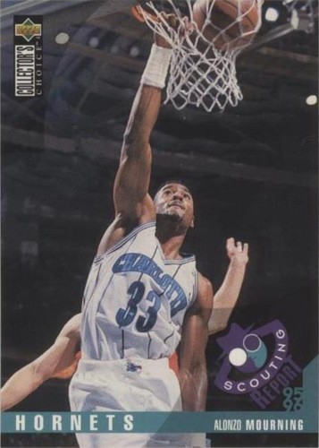 1995-96 Upper Deck Collector's Choice - Alonzo Mourning #323