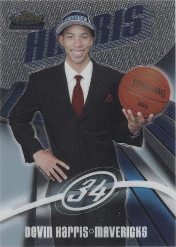 2003-04 Topps Finest - Devin Harris #177
