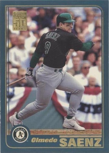 2001 Topps - Olmedo Saenz #512