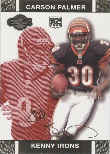 2007 Topps Co-Signers Carson Palmer Kenny Irons #67