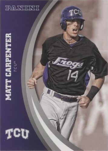 2016 Panini TCU Horned Frogs - Matt Carpenter #37