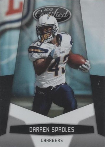 2010 Certified Darren Sproles #124