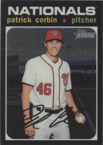 2020 Topps Heritage - Patrick Corbin #THC-230
