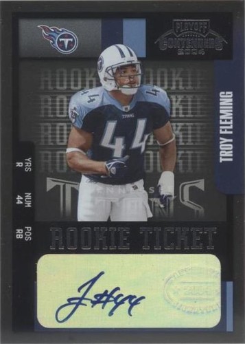 2004 Playoff Contenders Troy Fleming #178