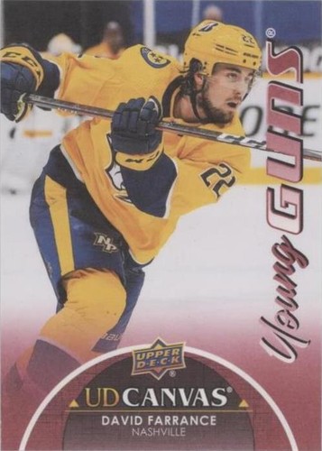 2021-22 Upper Deck Series 1 - David Farrance #C98