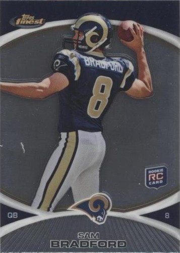 2010 Topps Finest Sam Bradford #125