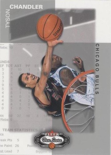 2002-03 Fleer Box Score - Tyson Chandler #131